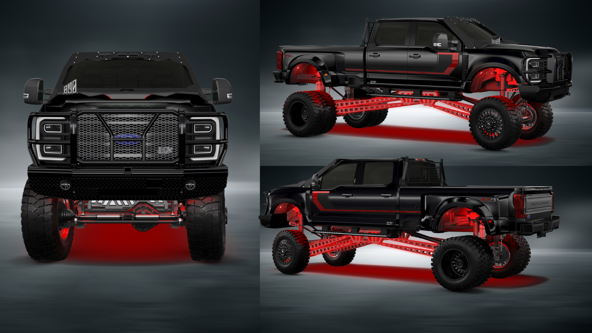 Ford F-350 DRW Crew Cab 4 Door pickup truck 2023 tuning