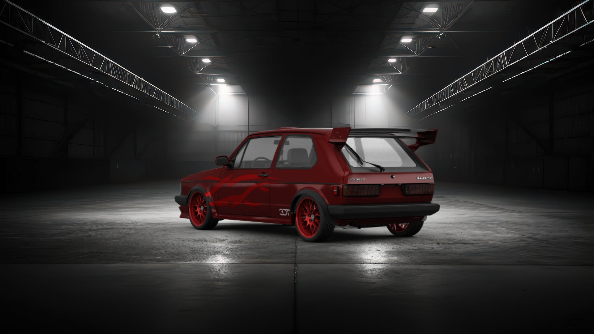 Volkswagen Rabbit GTI Mk1 3 Door Hatchback 1984 tuning