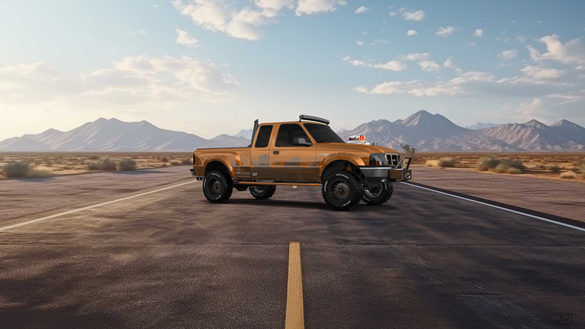 Ford Ranger Flareside 2 Door pickup truck 1998 tuning