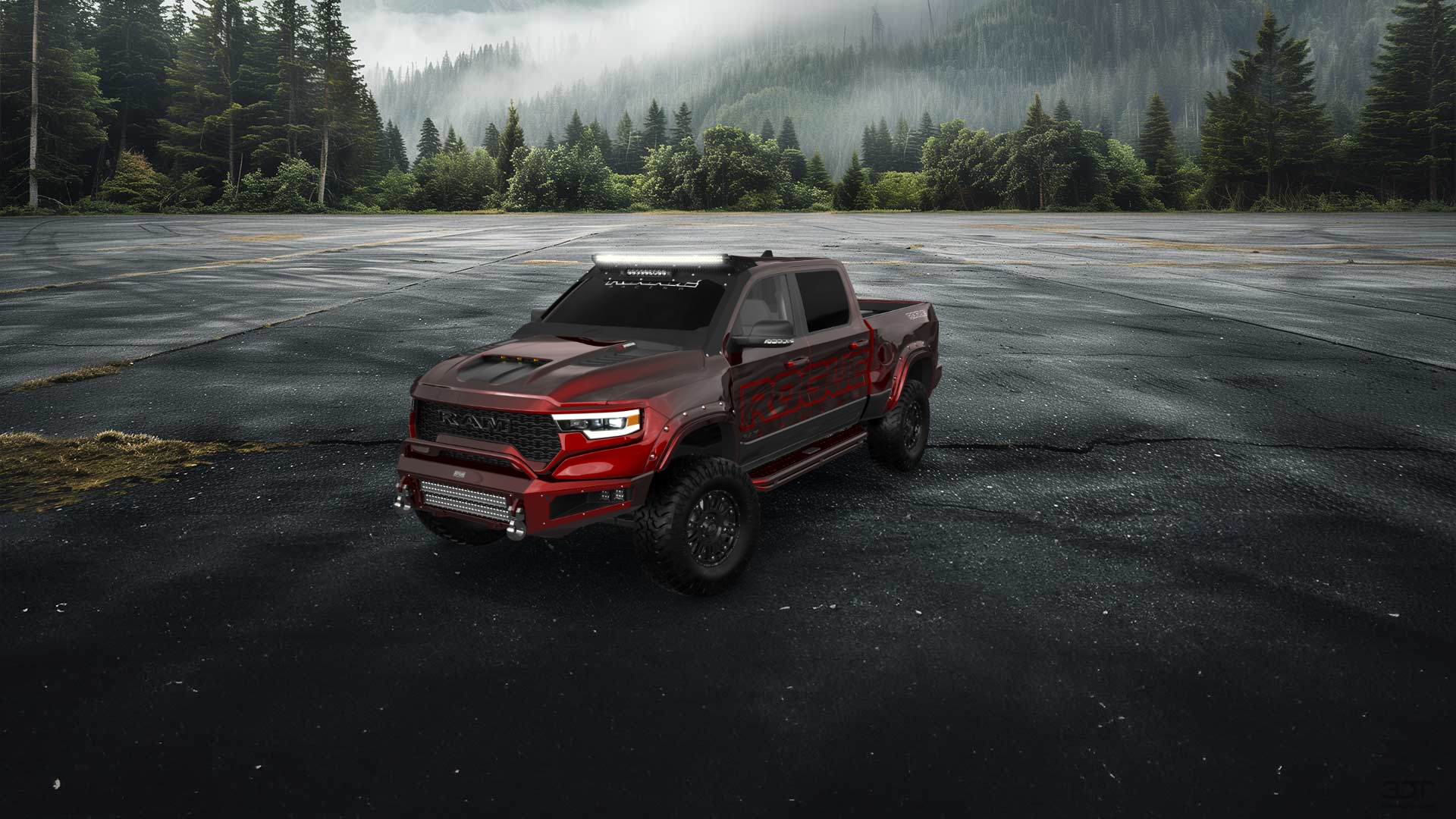Dodge Ram 1500 TRX 4 Door pickup truck 2021