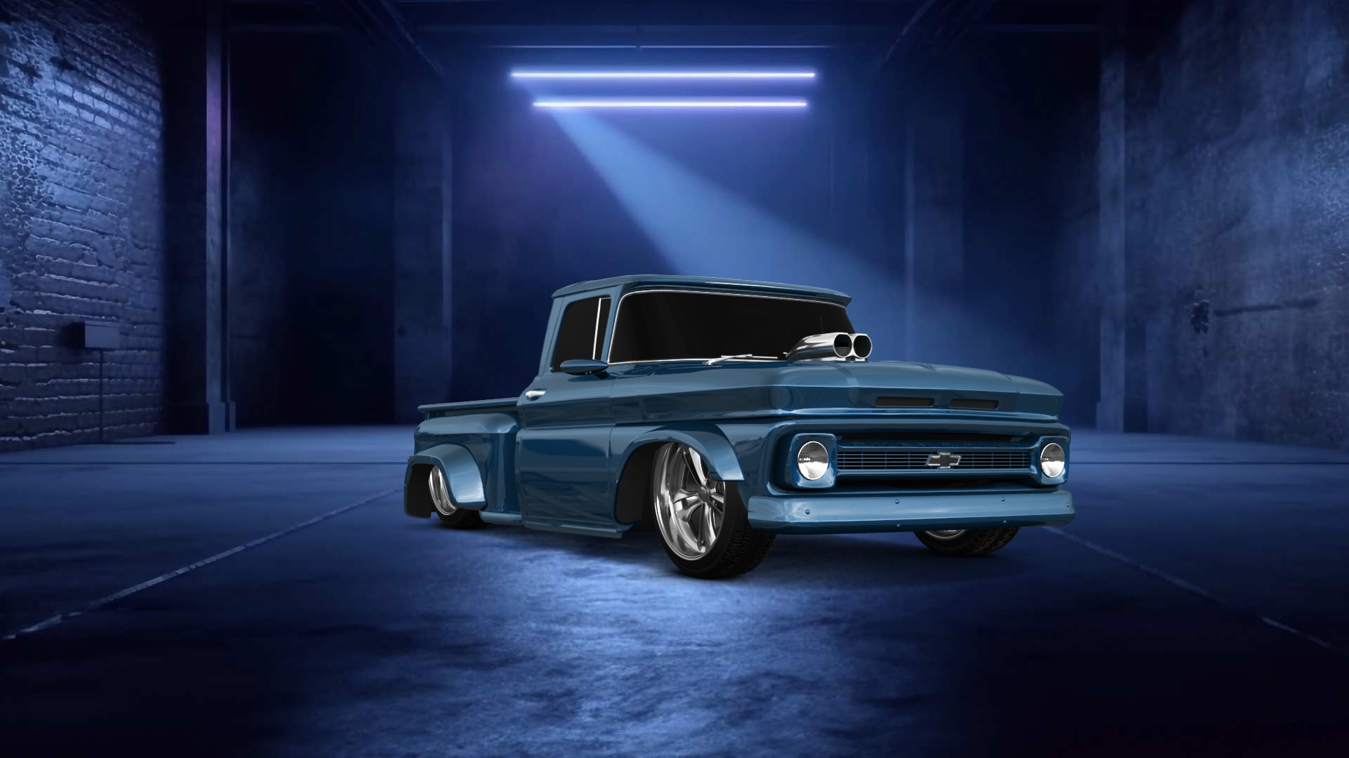 Chevrolet C-10 Stepside 2 Door pickup truck 1963