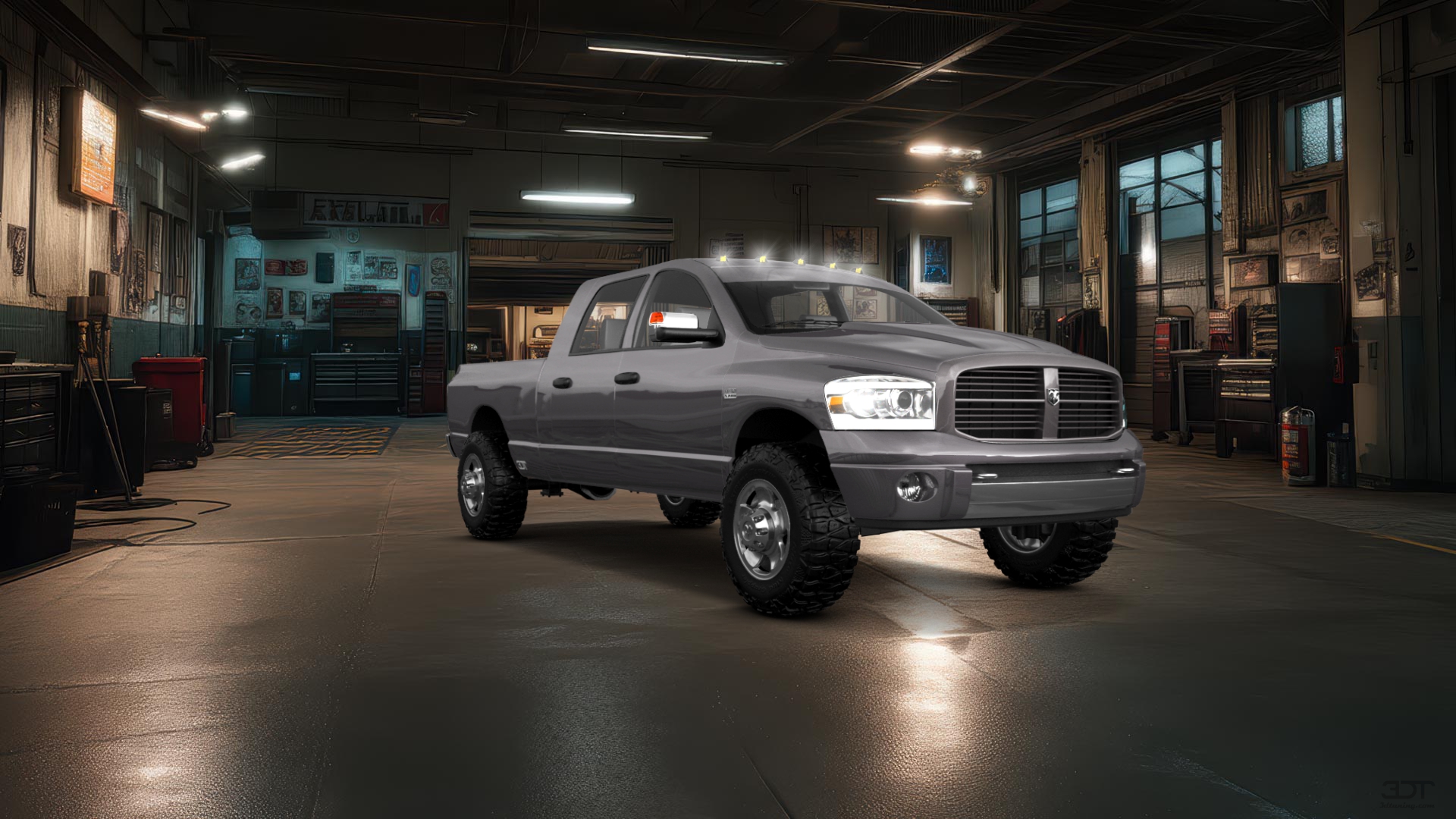Dodge Ram 2500 4 Door pickup truck 2007 tuning
