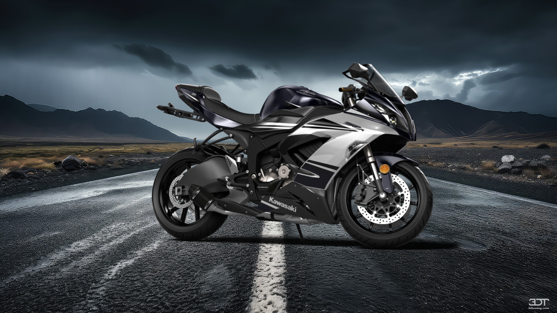 Kawasaki Ninja ZX 6R Sport Bike 2015
