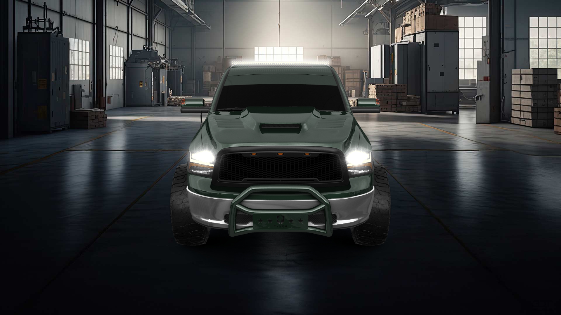 Dodge Ram 1500 Crew Cab 6.4 ft box 4 Door pickup truck 2009