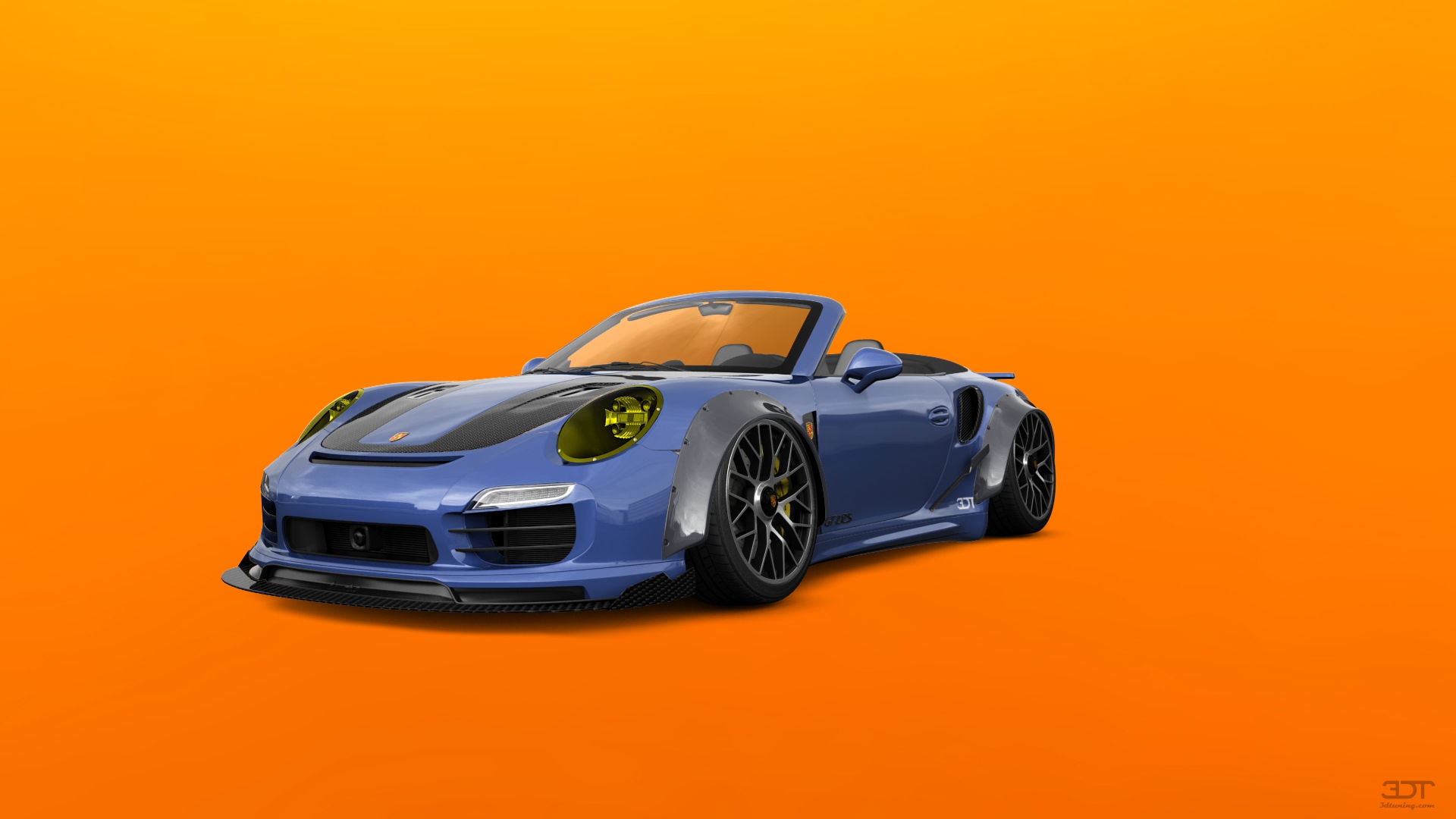 Porsche 911 Turbo S 2 Door Convertible 2014 tuning