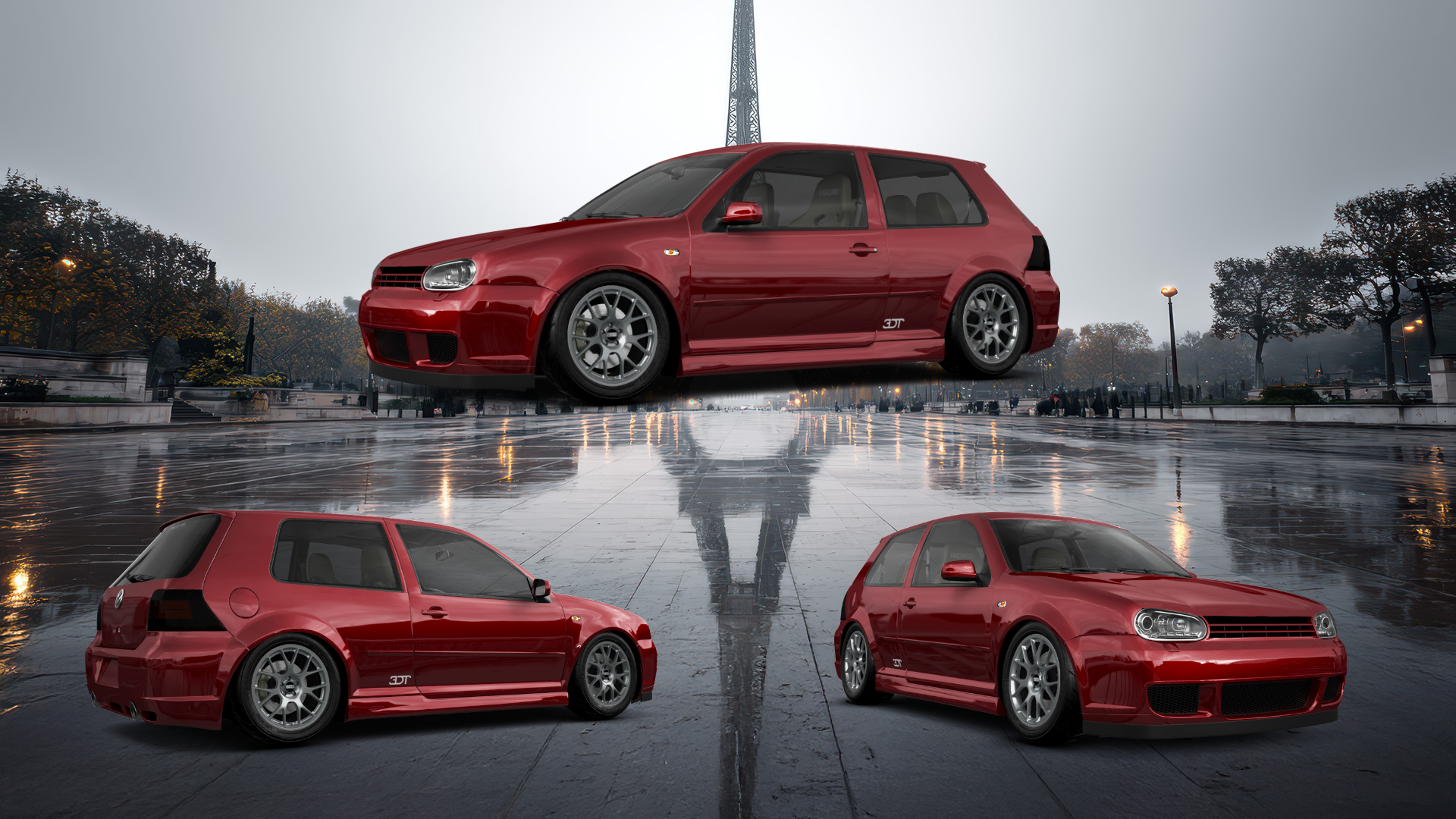 Volkswagen Golf 4 (mk4) 3 Door Hatchback 1997 tuning