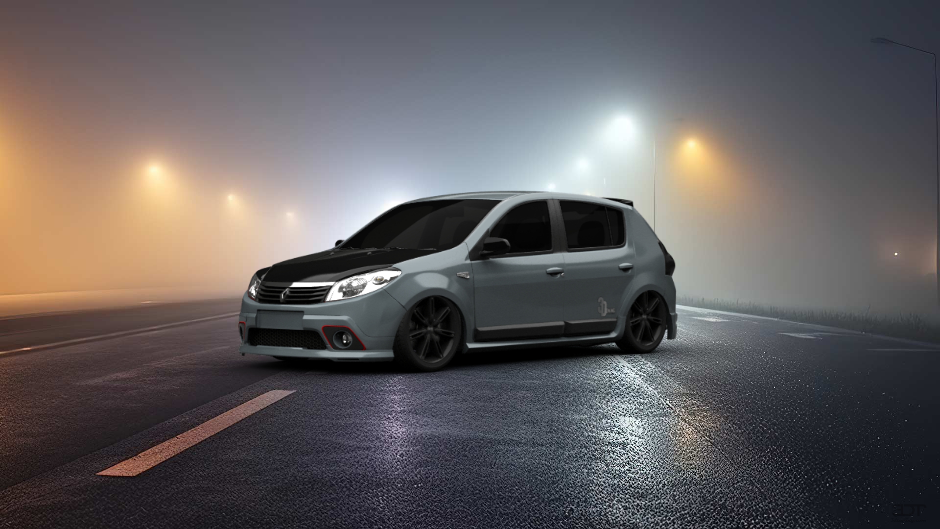 Renault Sandero 5 Door Hatchback 2011 tuning