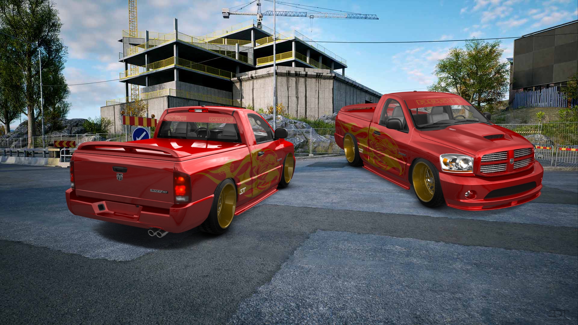 Dodge Ram SRT-10 2 Door pickup truck 2006 tuning