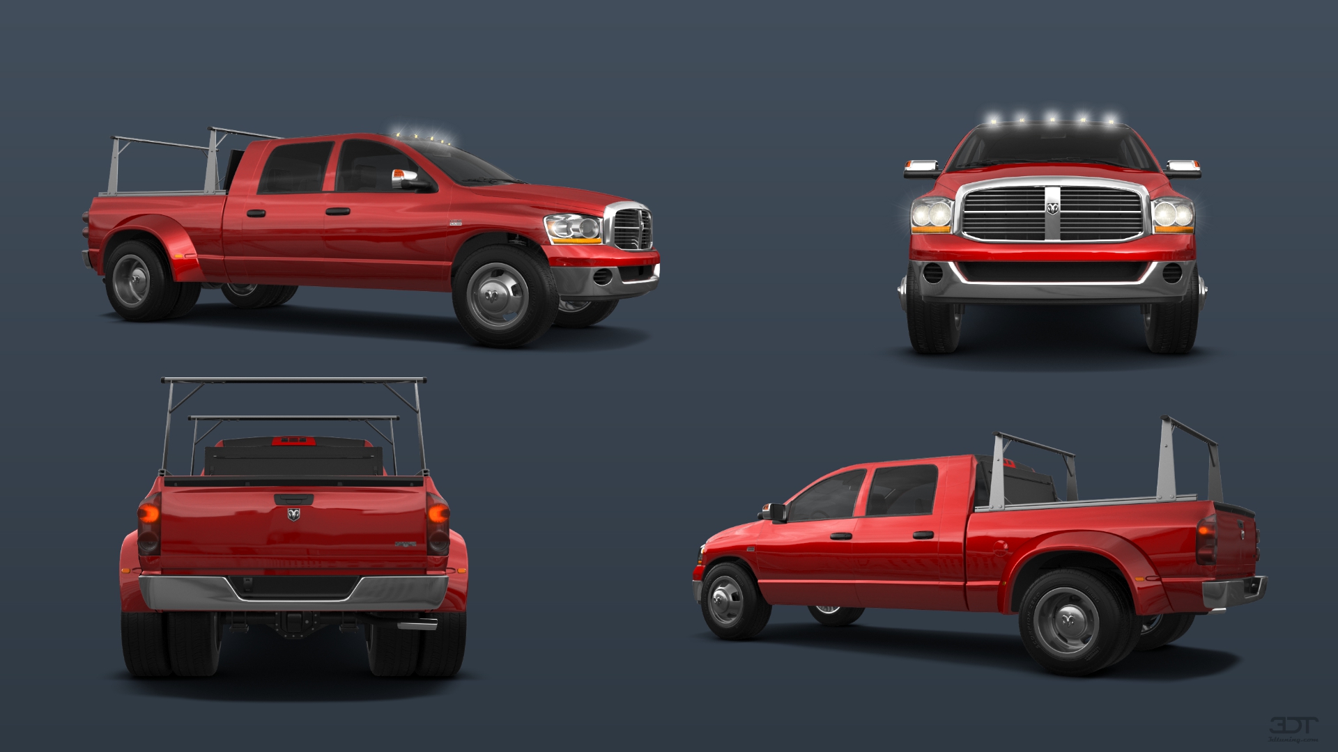 Dodge Ram 3500 Dually 4 Door pickup truck 2007 tuning