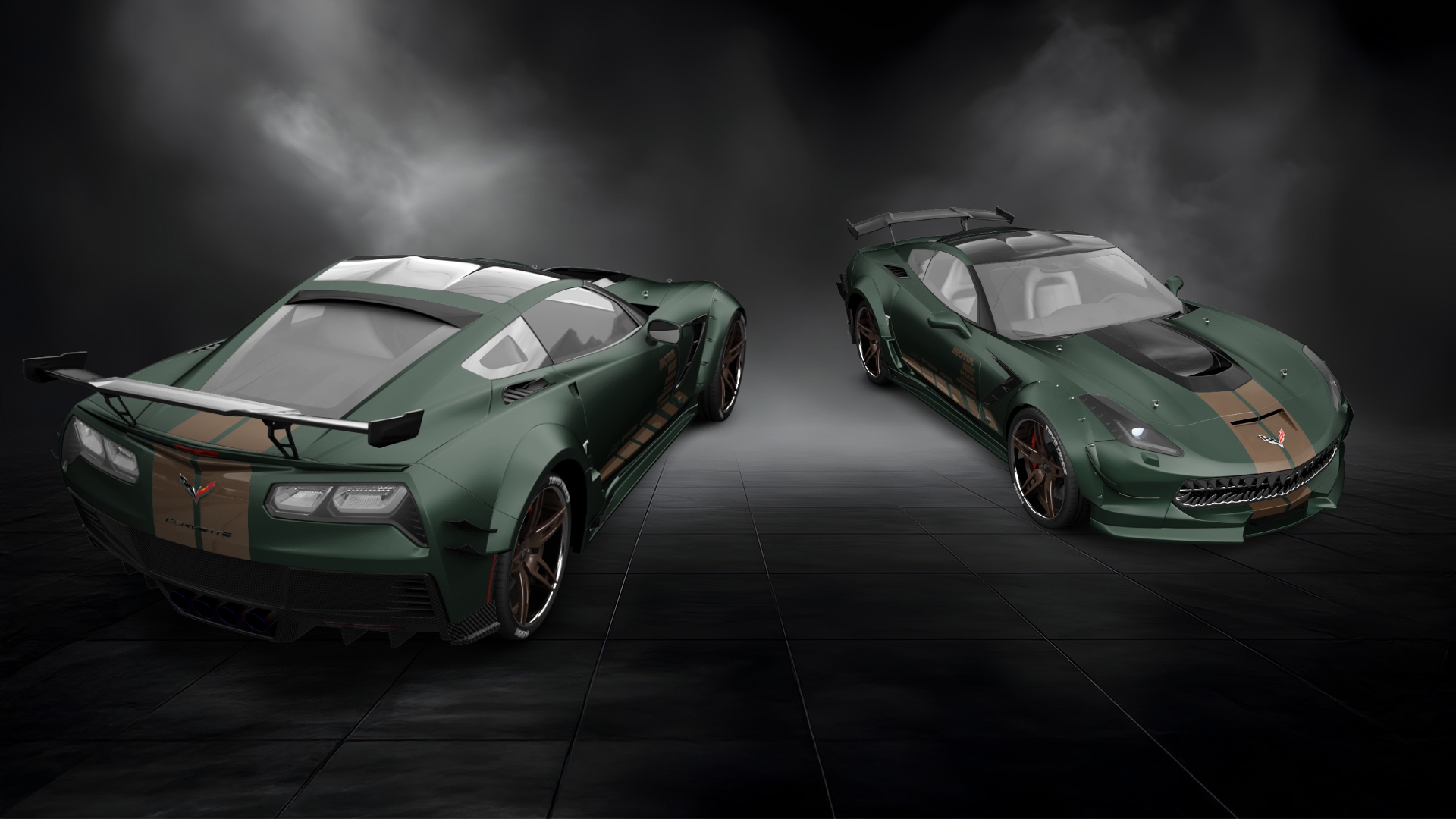 Chevrolet Corvette C7 2 Door Coupe 2015 tuning