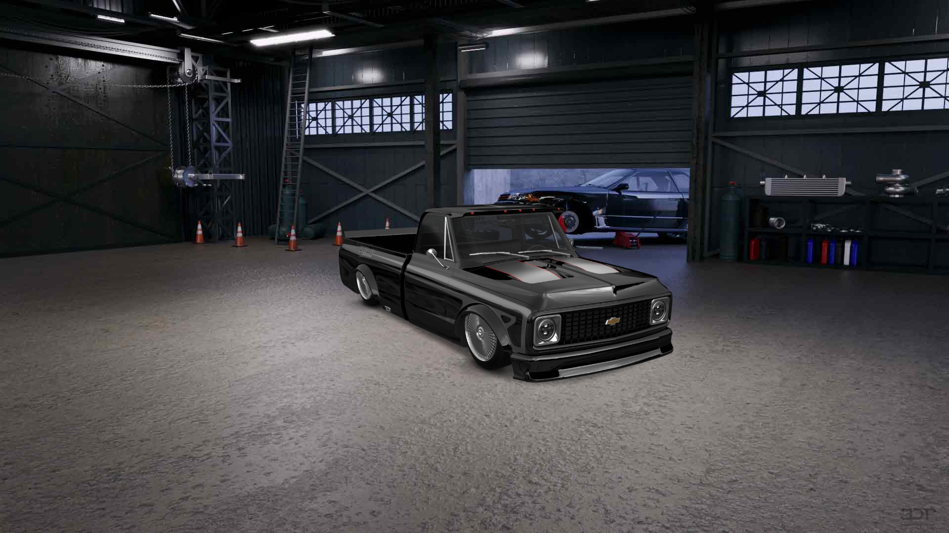 Chevrolet C-10 Cheyenne 2 Door pickup truck 1972 tuning