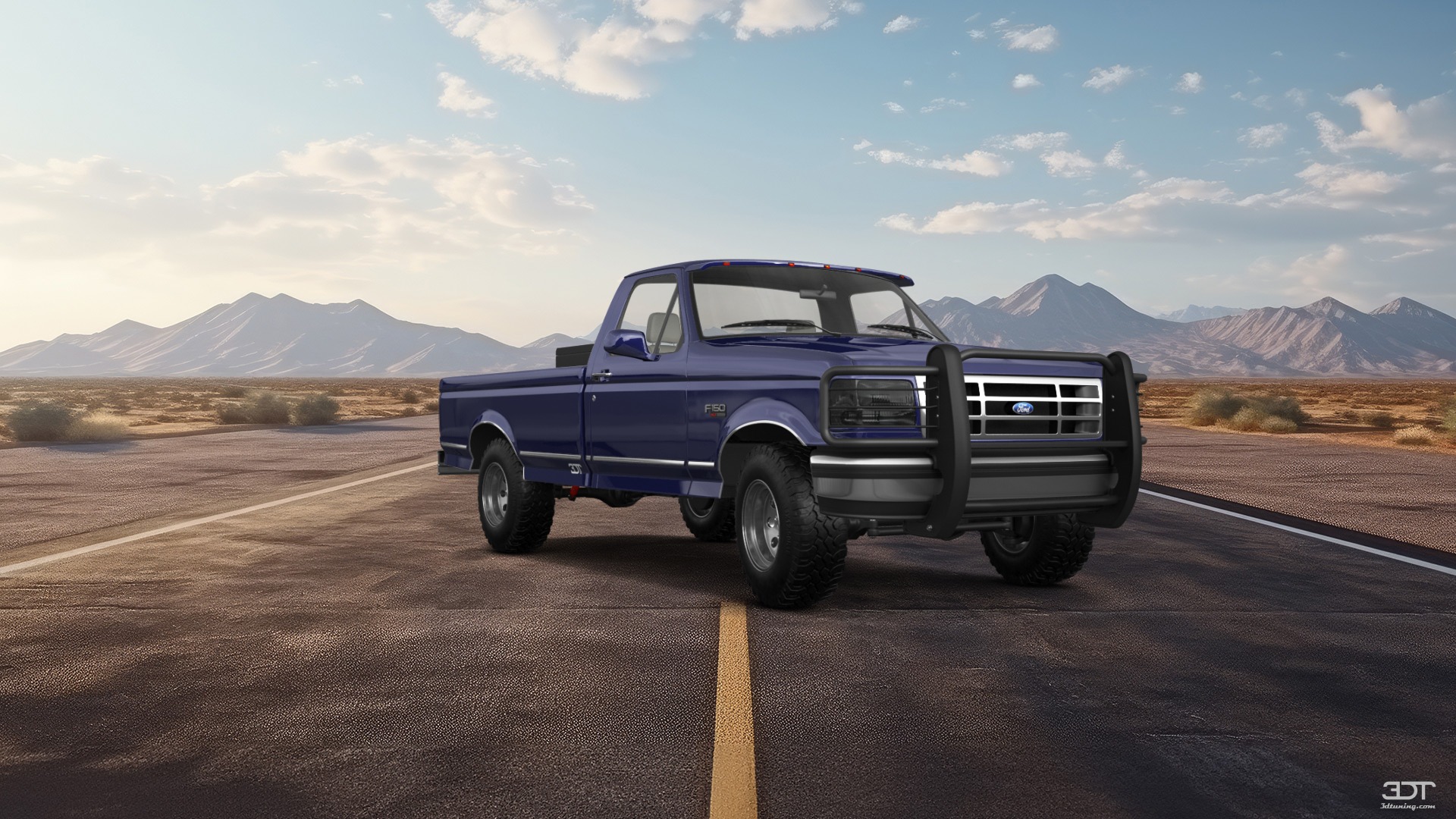 Tuning Ford F-150 Regular Cab 2 Door pickup truck 1992