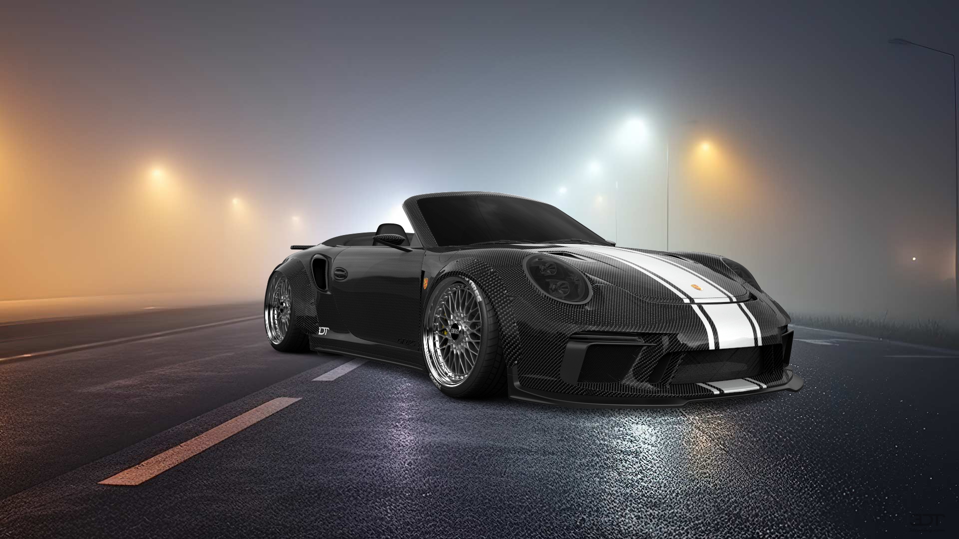 Porsche 911 Turbo S 2 Door Convertible 2014 tuning