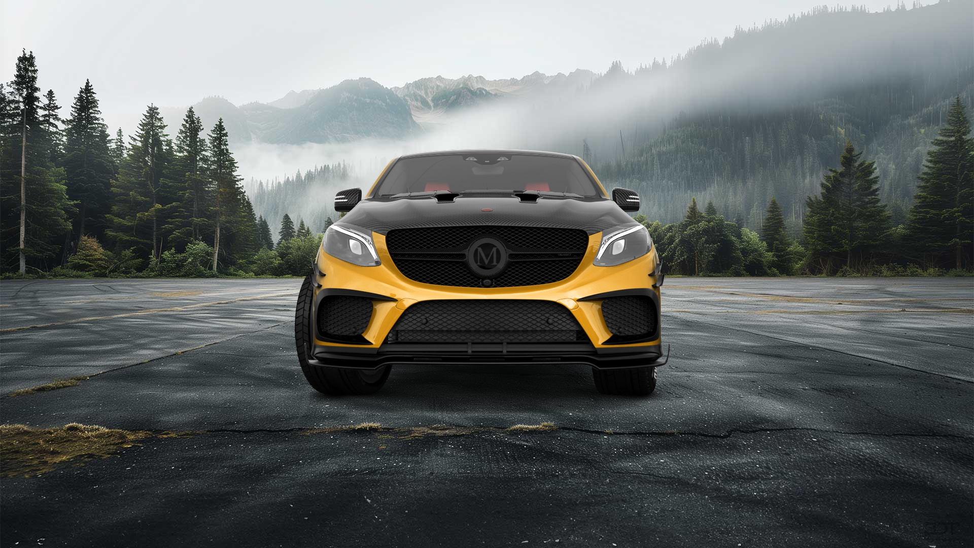 Mercedes GLE Coupe SUV 2016 tuning