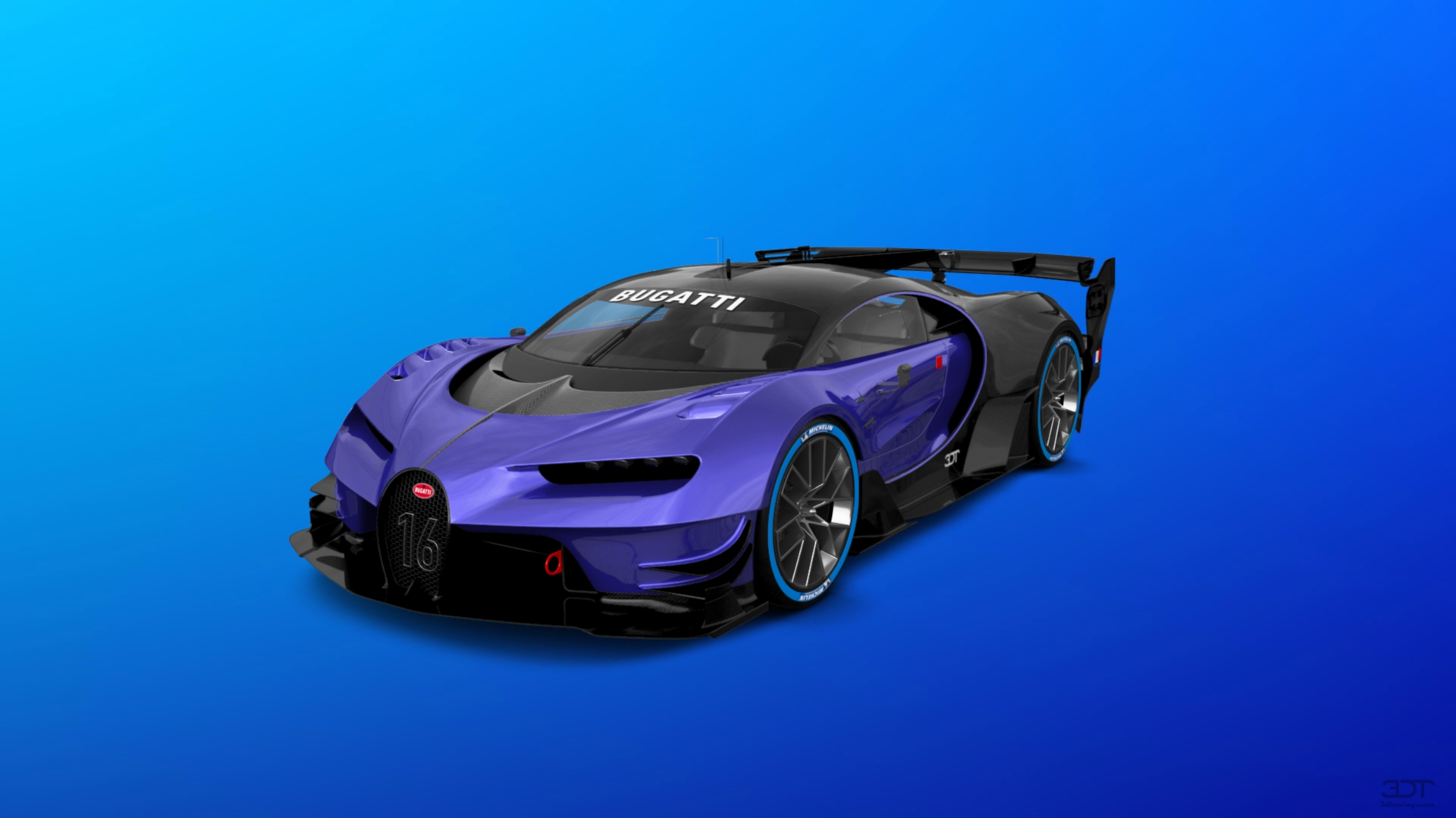Bugatti Vision GT Supercar 2015 tuning