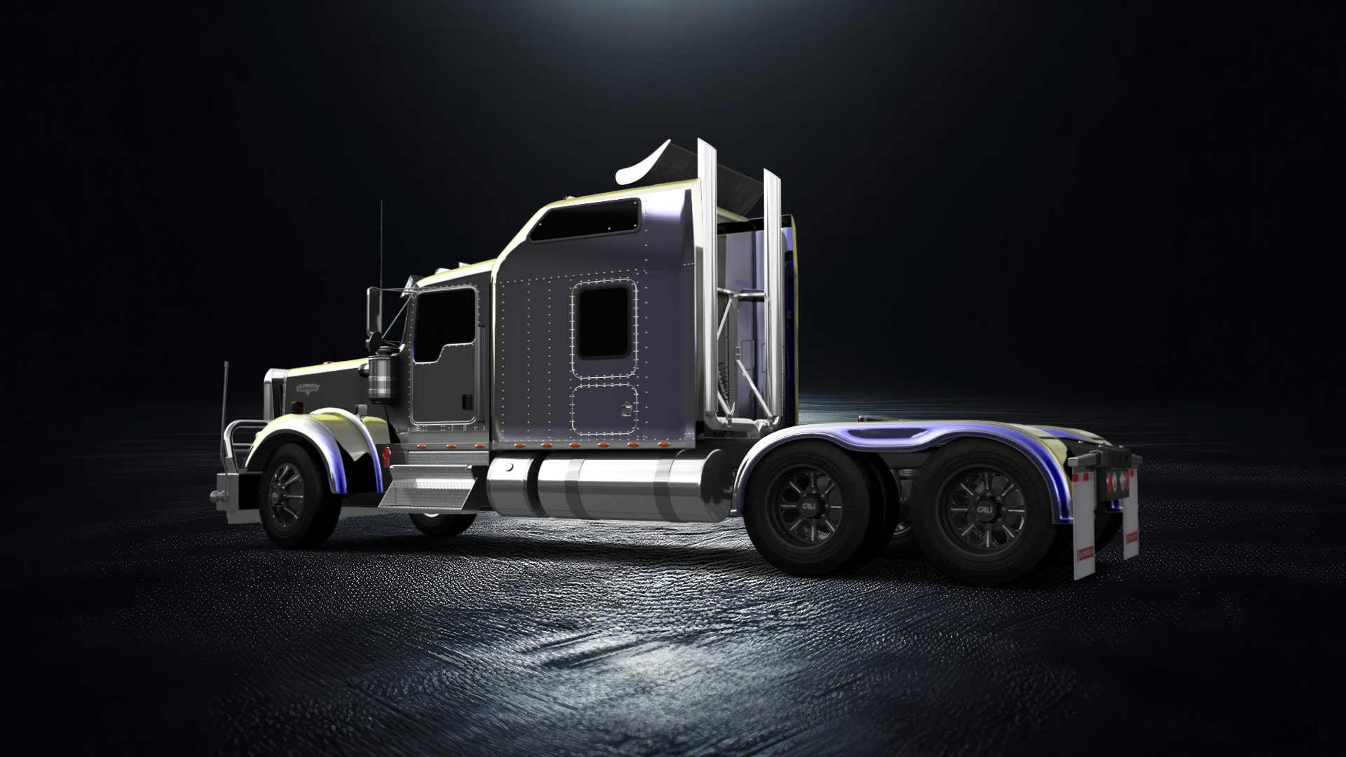 Kenworth W900 Sleeper Cab Truck 2015