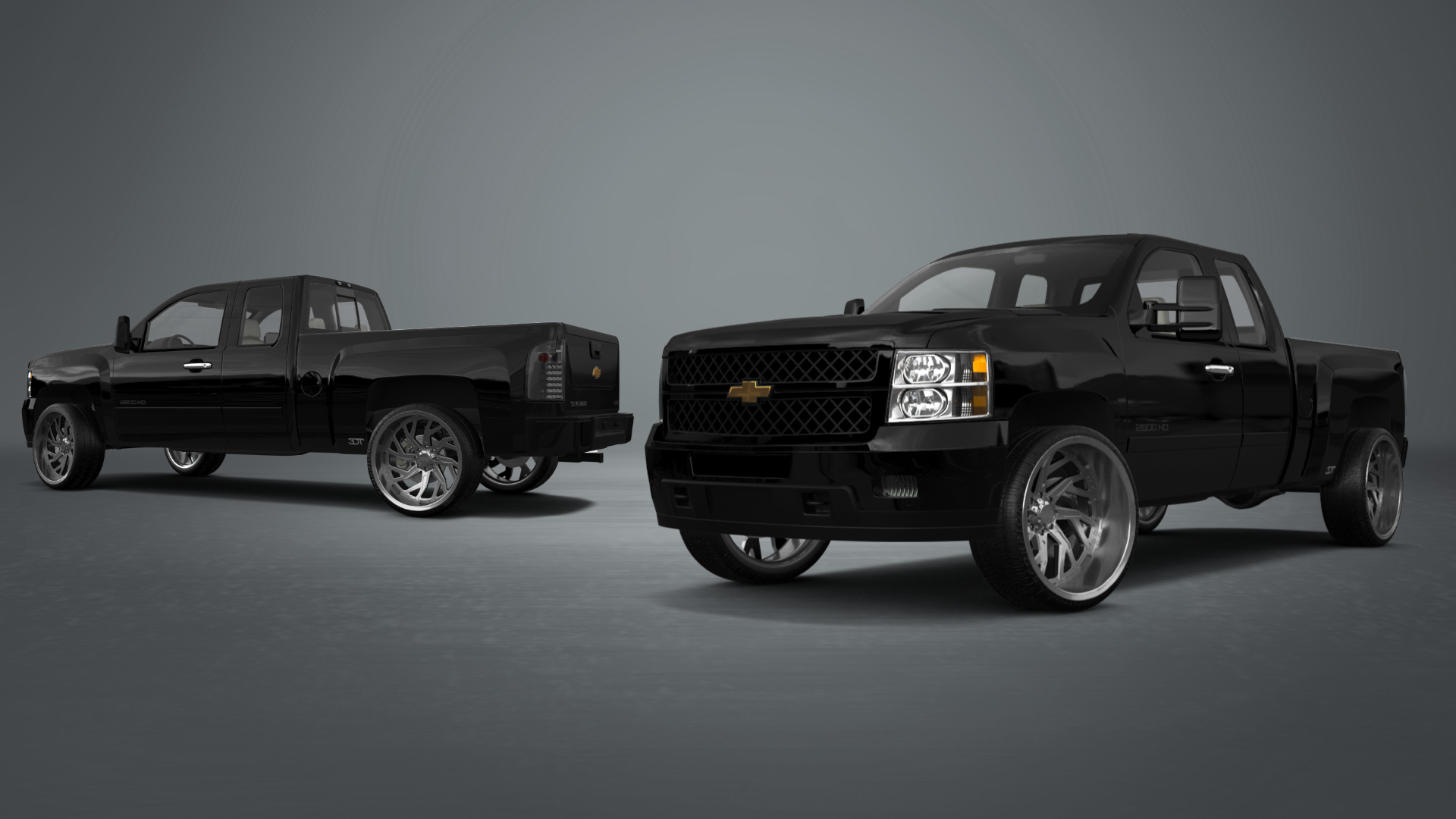 Chevrolet Silverado 2500 HD Extended Cab Pickup Truck 2007 tuning