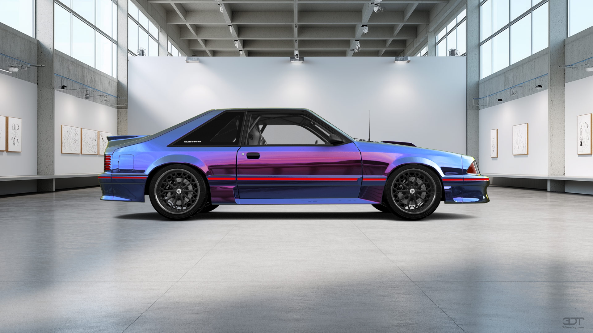 Ford Mustang 3 Door Hatchback 1988 Images