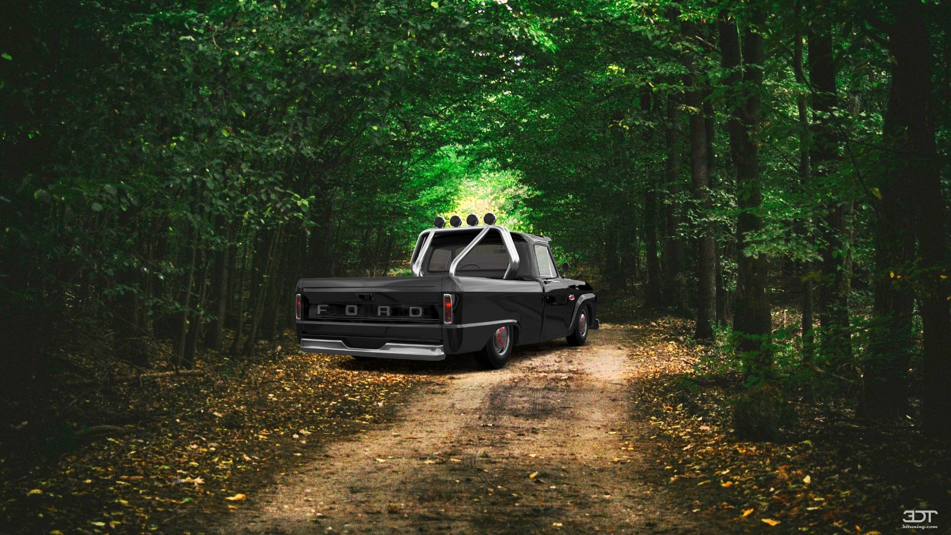 Ford F-100 Custom Cab 2 Door pickup truck 1966