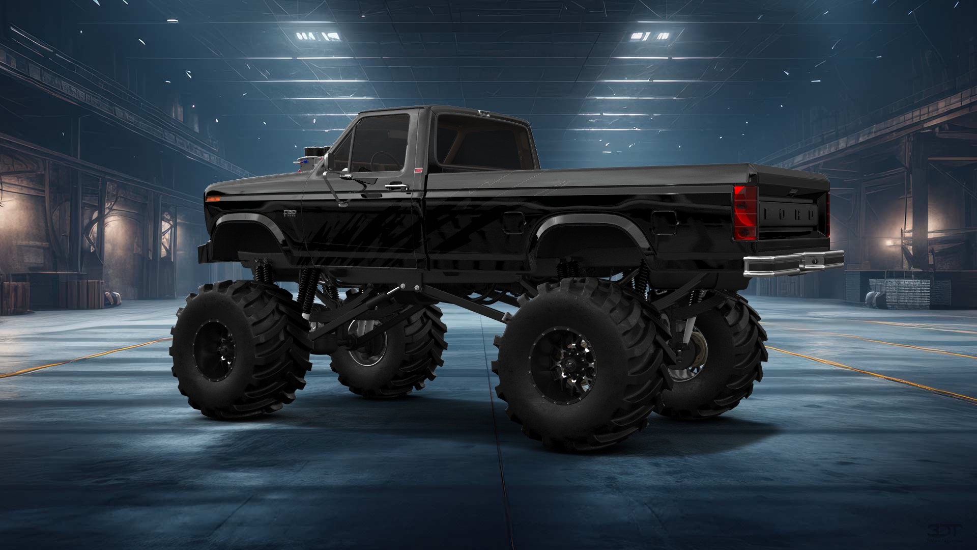 Ford F-150 2 Door pickup truck 1986 tuning