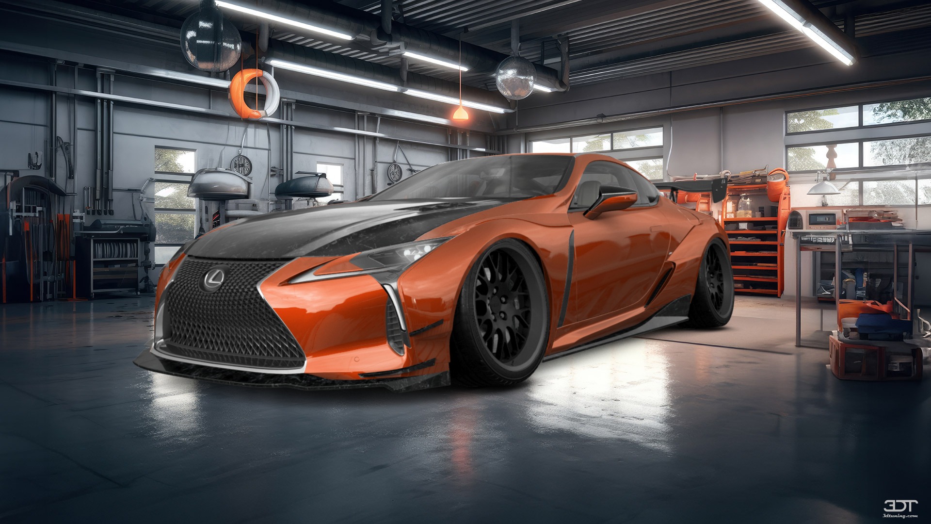 Lexus LC500 2 door fastback coupe 2017 tuning