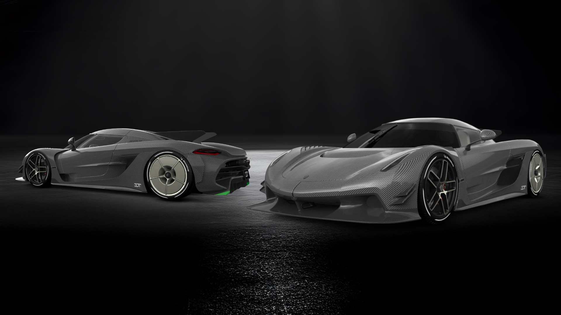 Koenigsegg Jesko 2 door targa top 2020