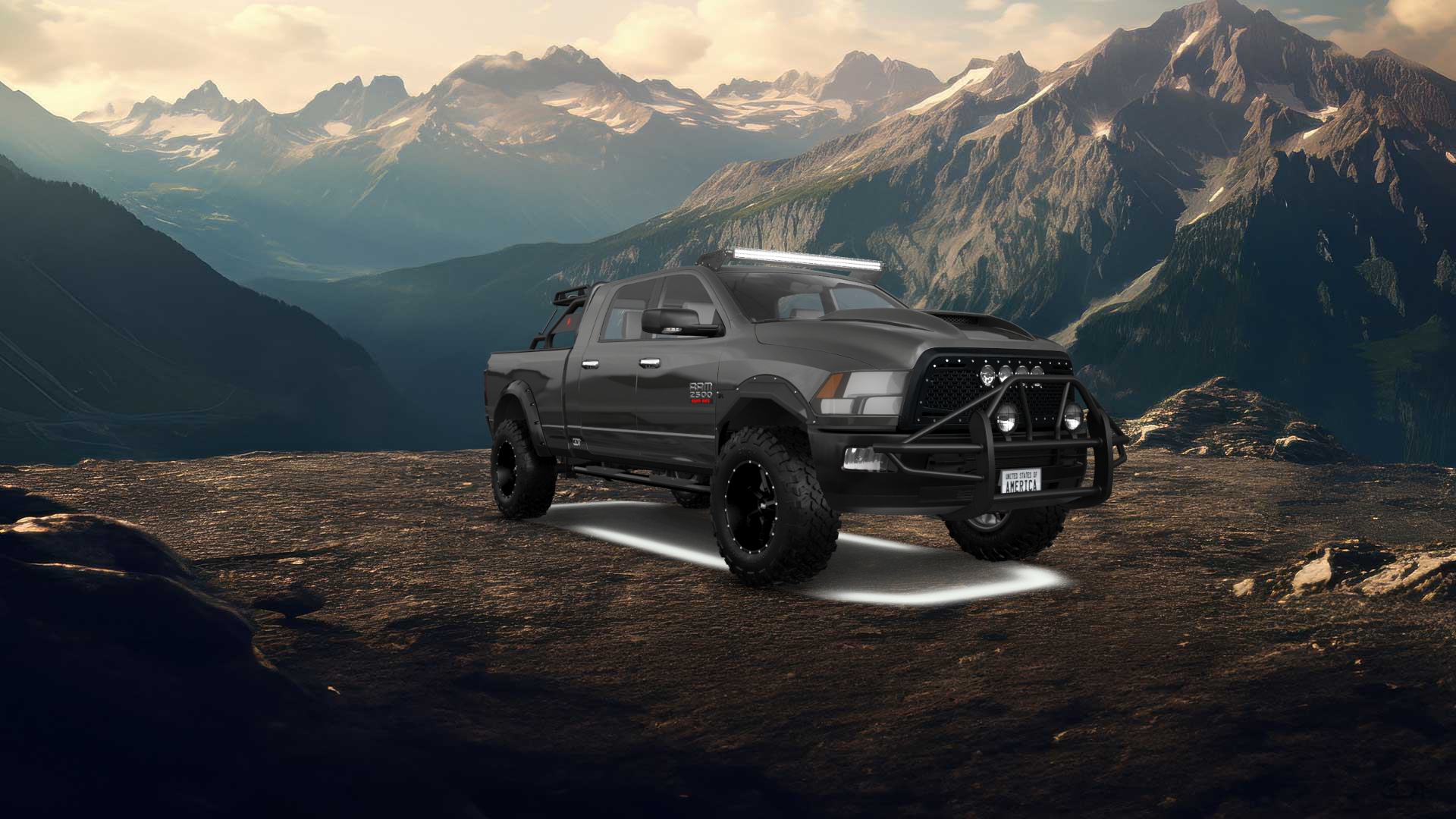 Dodge Ram 2500 Mega Cab 6.4 ft box 4 Door pickup truck 2010 Images