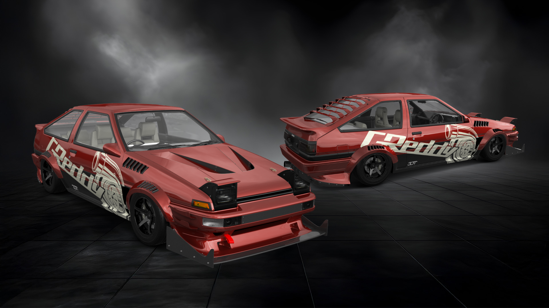 Toyota AE86 3 Door Hatchback 1985 tuning