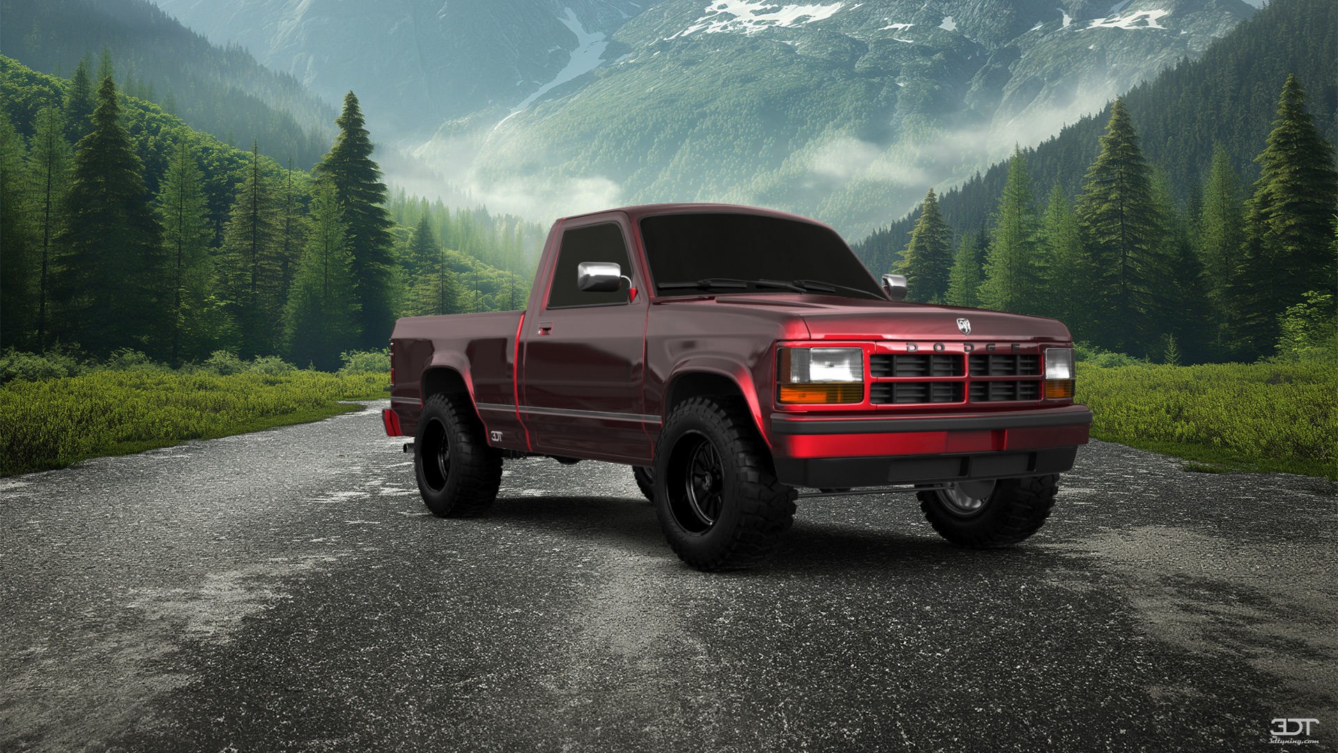 Dodge Dakota Regular Cab 2 Door pickup truck 1987