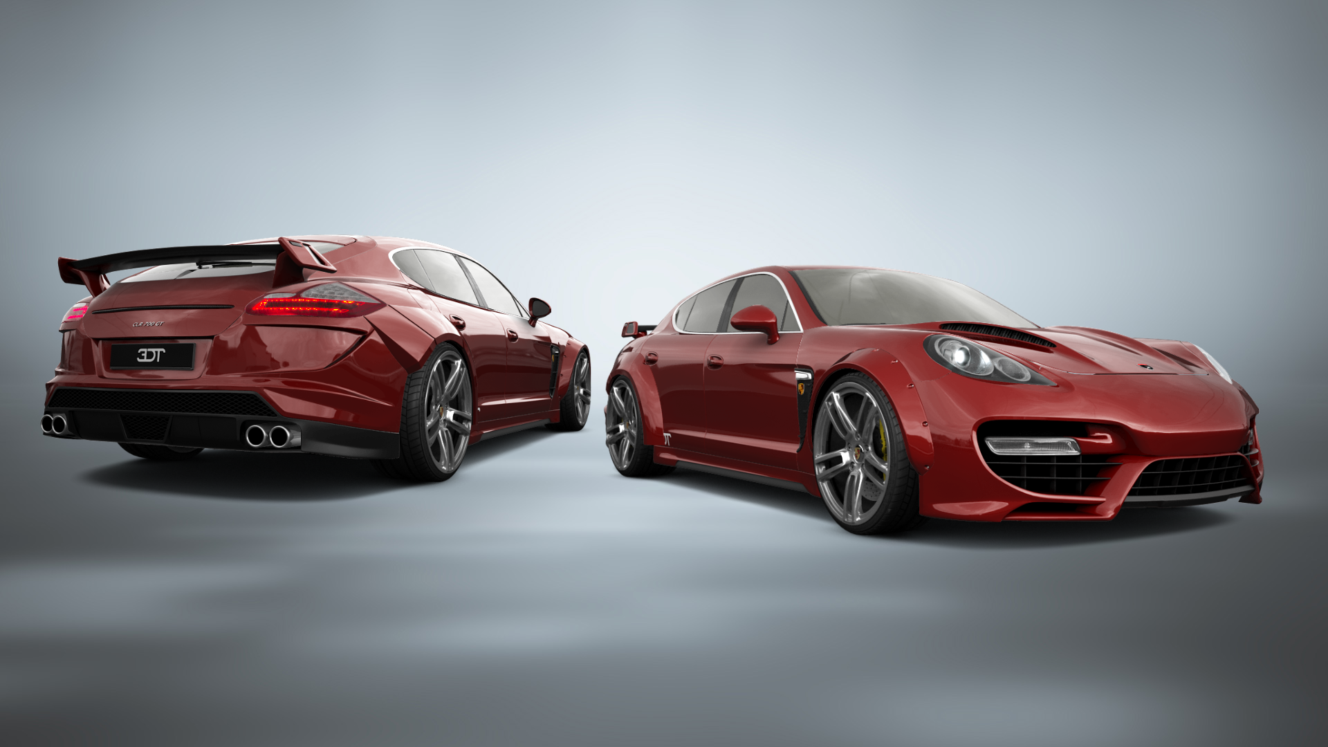 Porsche Panamera 4 door fastback saloon 2011
