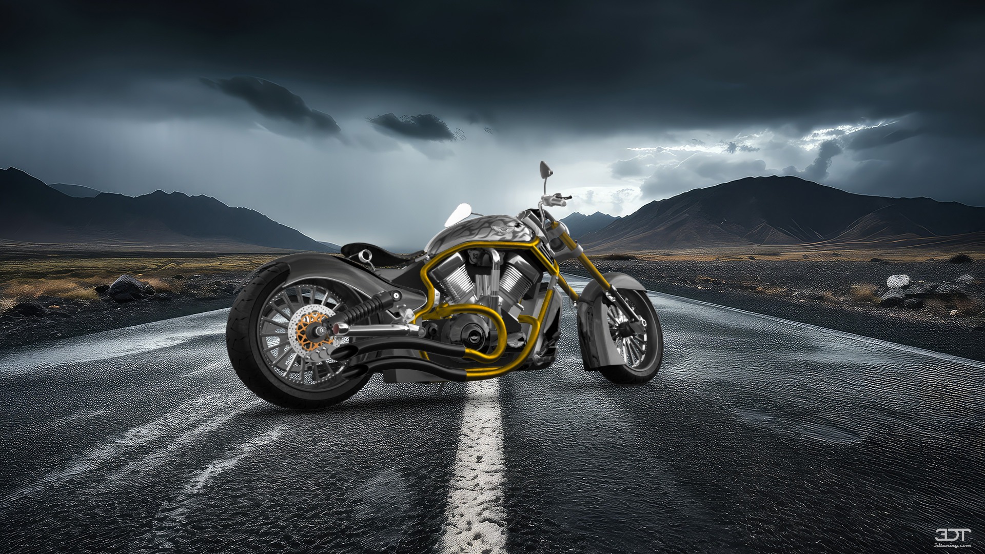 Harley-Davidson Custom Chopper Cruiser 2011 tuning