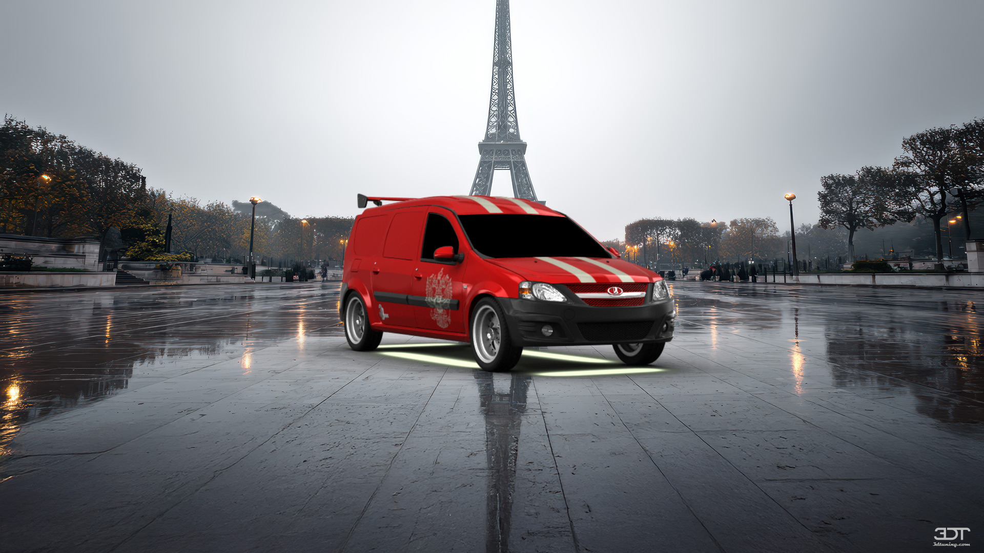 Lada Largus Furgon Van 2012 tuning