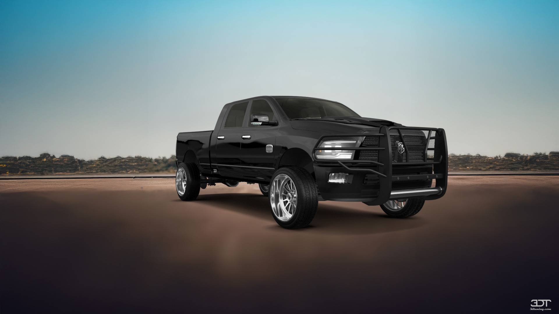 Dodge Ram 2500 Mega Cab 6.4 ft box 4 Door pickup truck 2010 tuning
