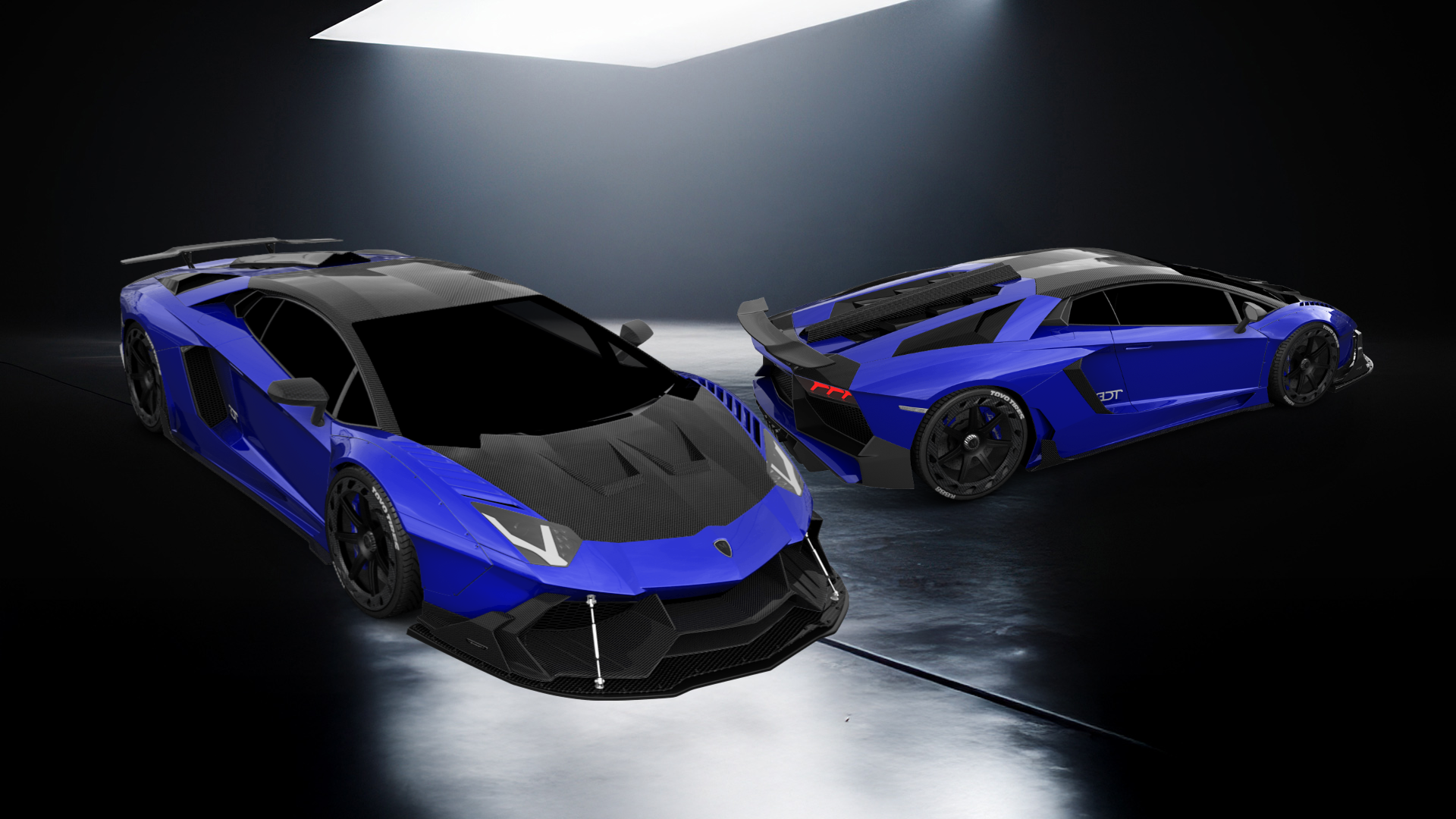 Lamborghini Aventador 2 Door Coupe 2012 tuning