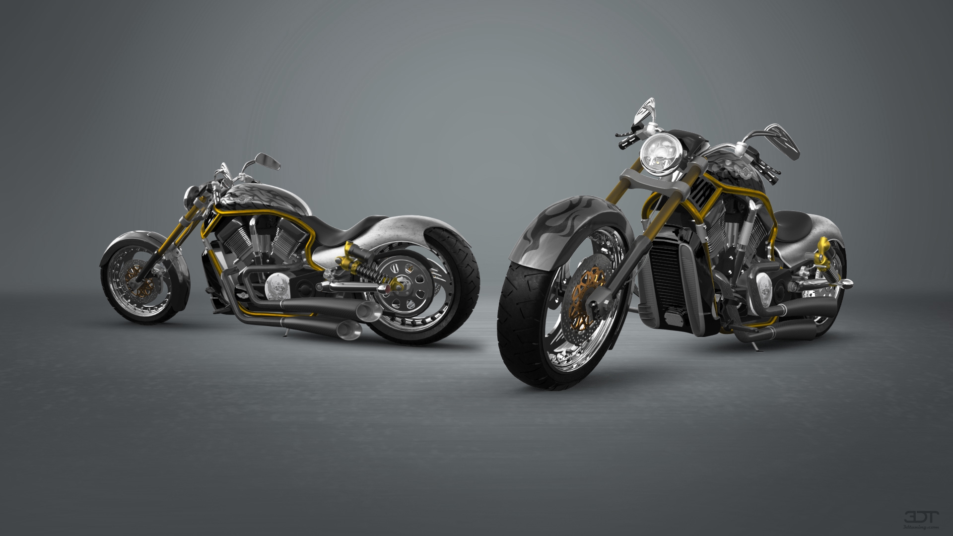 Harley-Davidson Custom Chopper Cruiser 2011 tuning