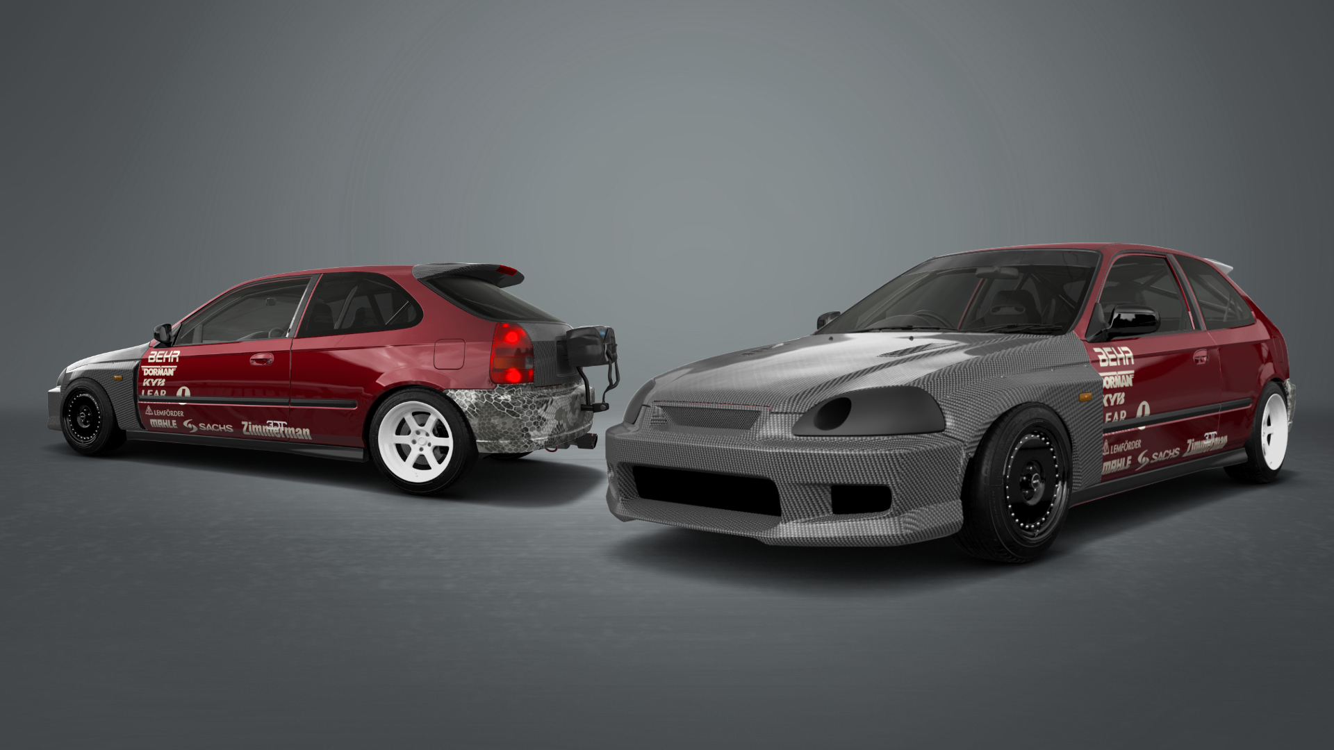 Honda Civic 3 Door Hatchback 1997 tuning