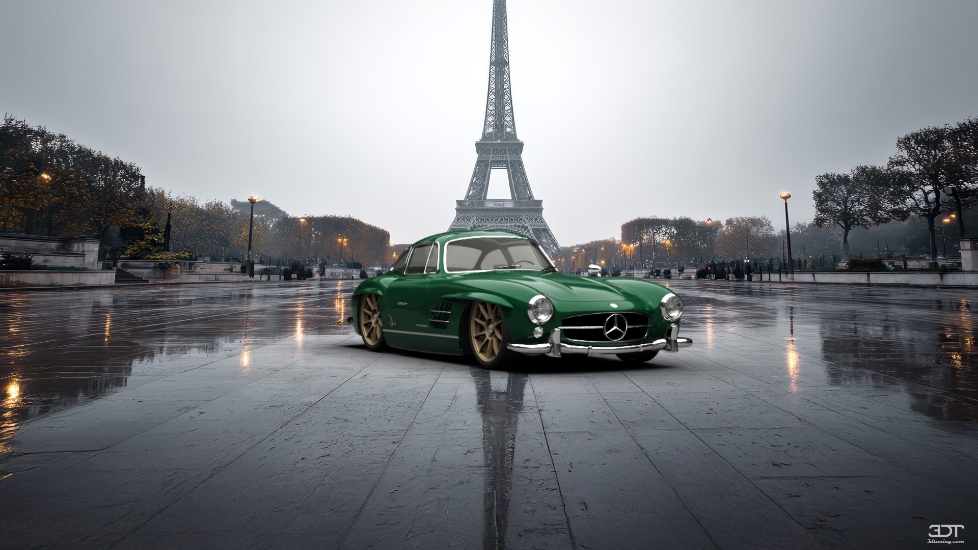 Mercedes 300SL Convertible 1954 tuning