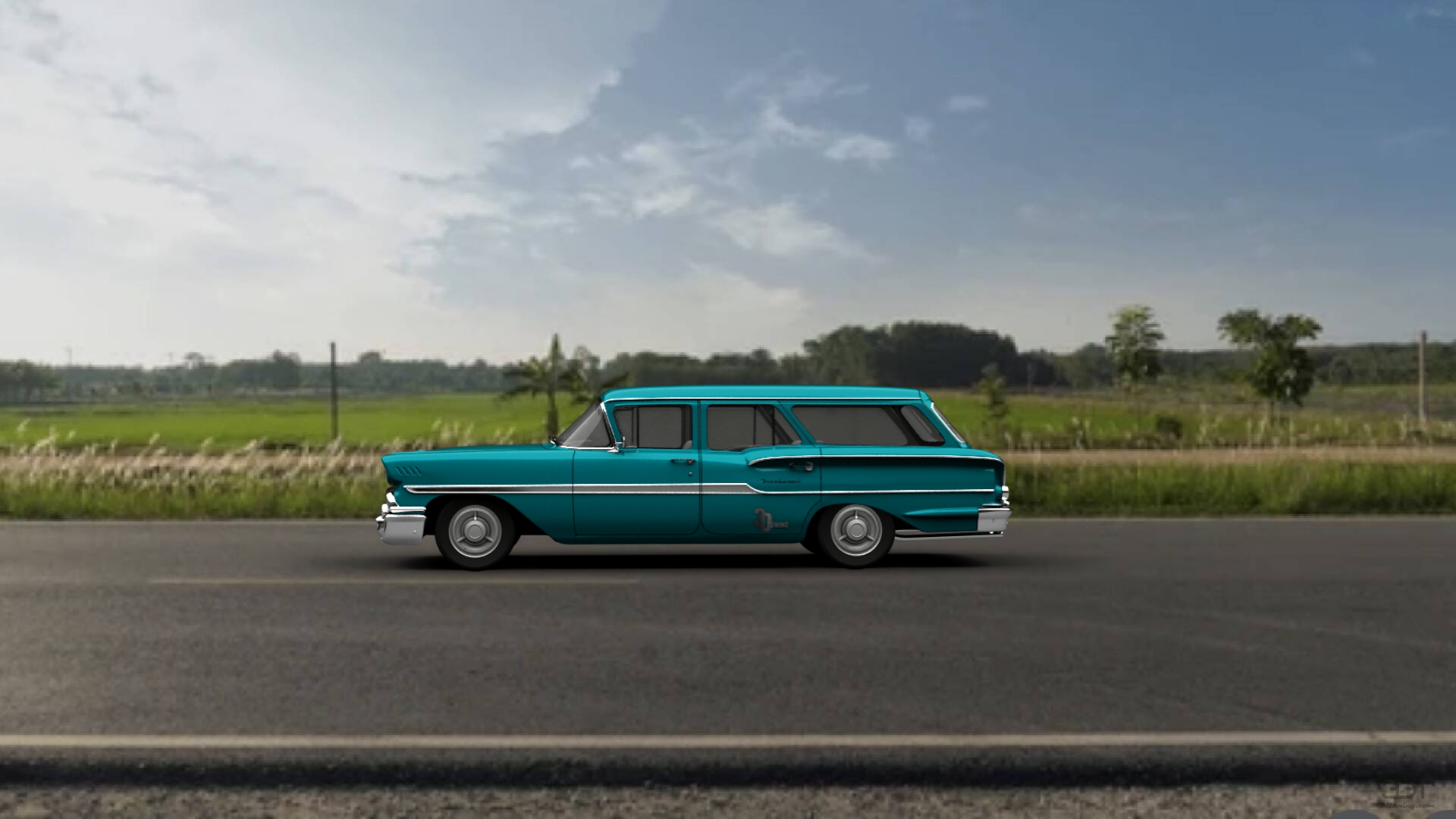 Chevrolet Brookwood Wagon 1958 tuning