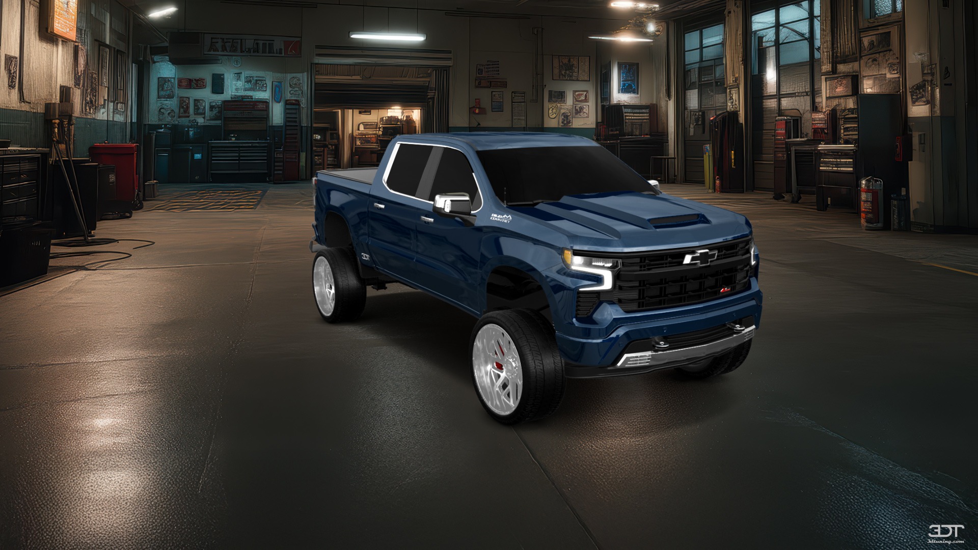 Chevrolet Silverado 1500 Crew Cab 5.8 ft box 4 Door pickup truck 2023 Images