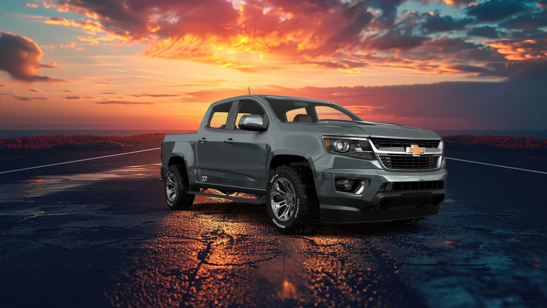 Chevrolet Colorado Crew Cab 4 Door pickup truck 2015