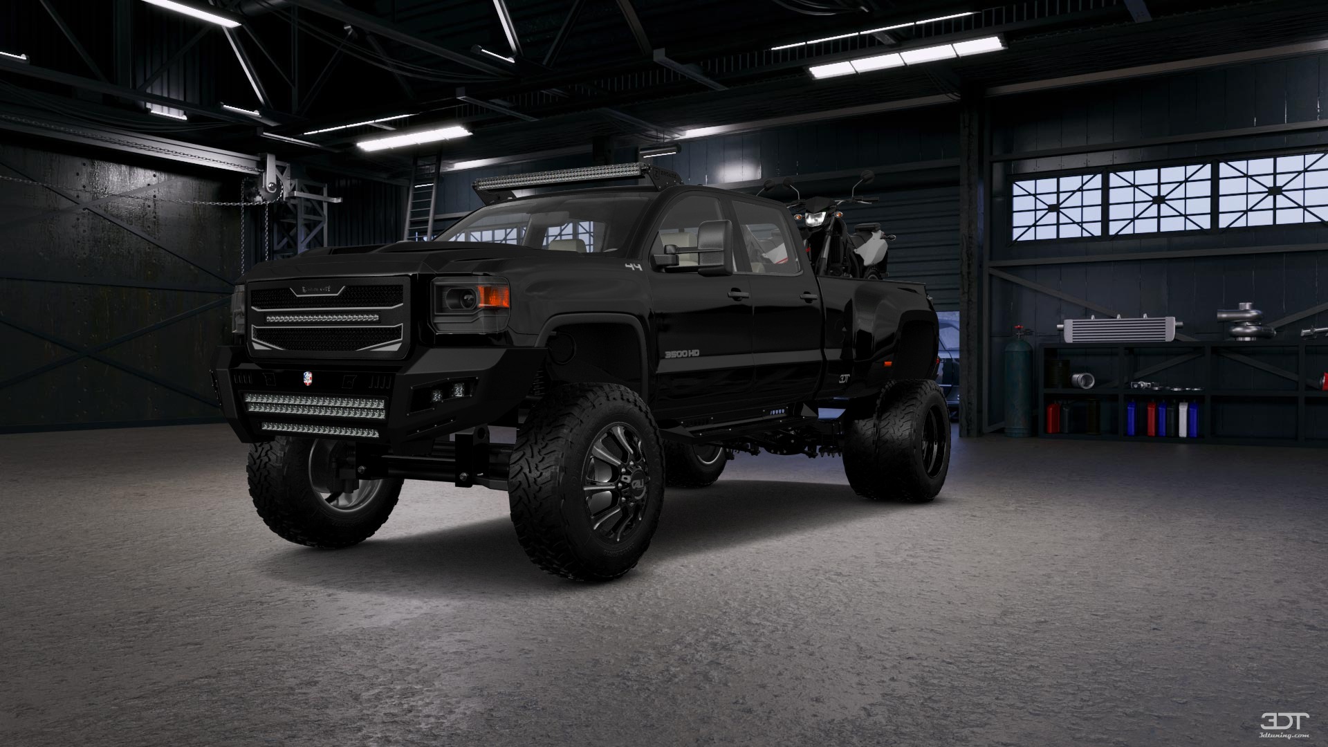 GMC Sierra 3500 HD Crew Cab 4 Door pickup truck 2015 tuning