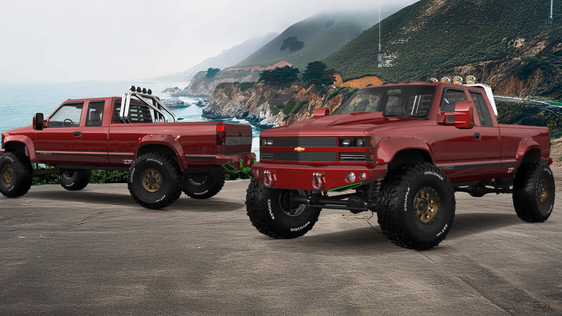 Chevrolet K2500 Extended Cab Pickup 1989 tuning