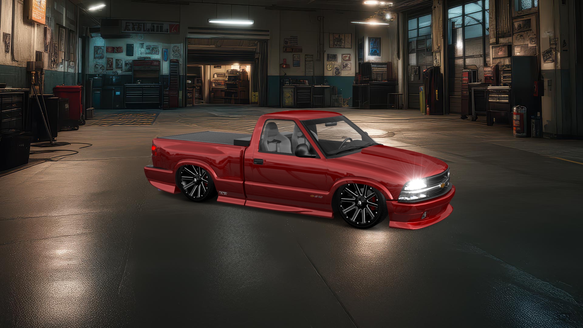 Chevrolet S-10 Stepside 2 Door pickup truck 1999 tuning