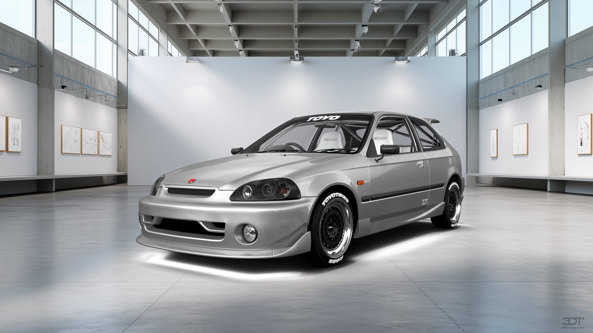 Honda Civic 3 Door Hatchback 1997 tuning