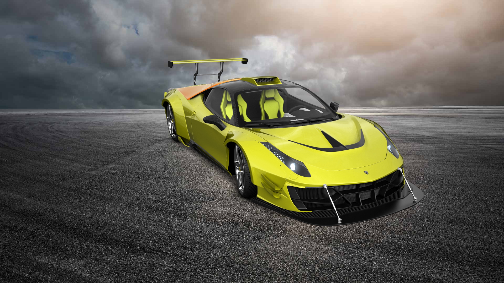 Ferrari 458 Italia 2 door spider 2010 tuning