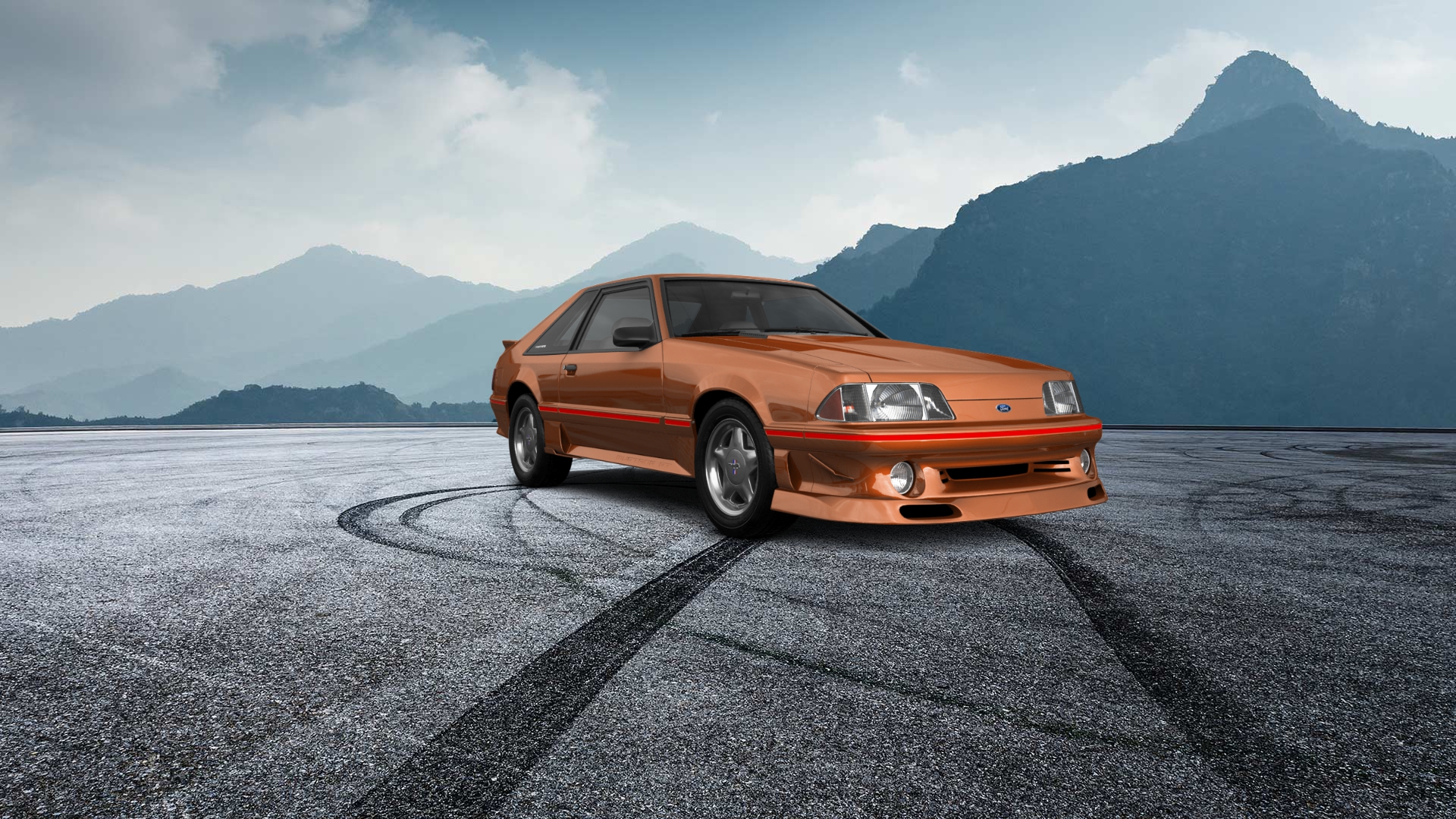 Ford Mustang 3 Door Hatchback 1988 tuning