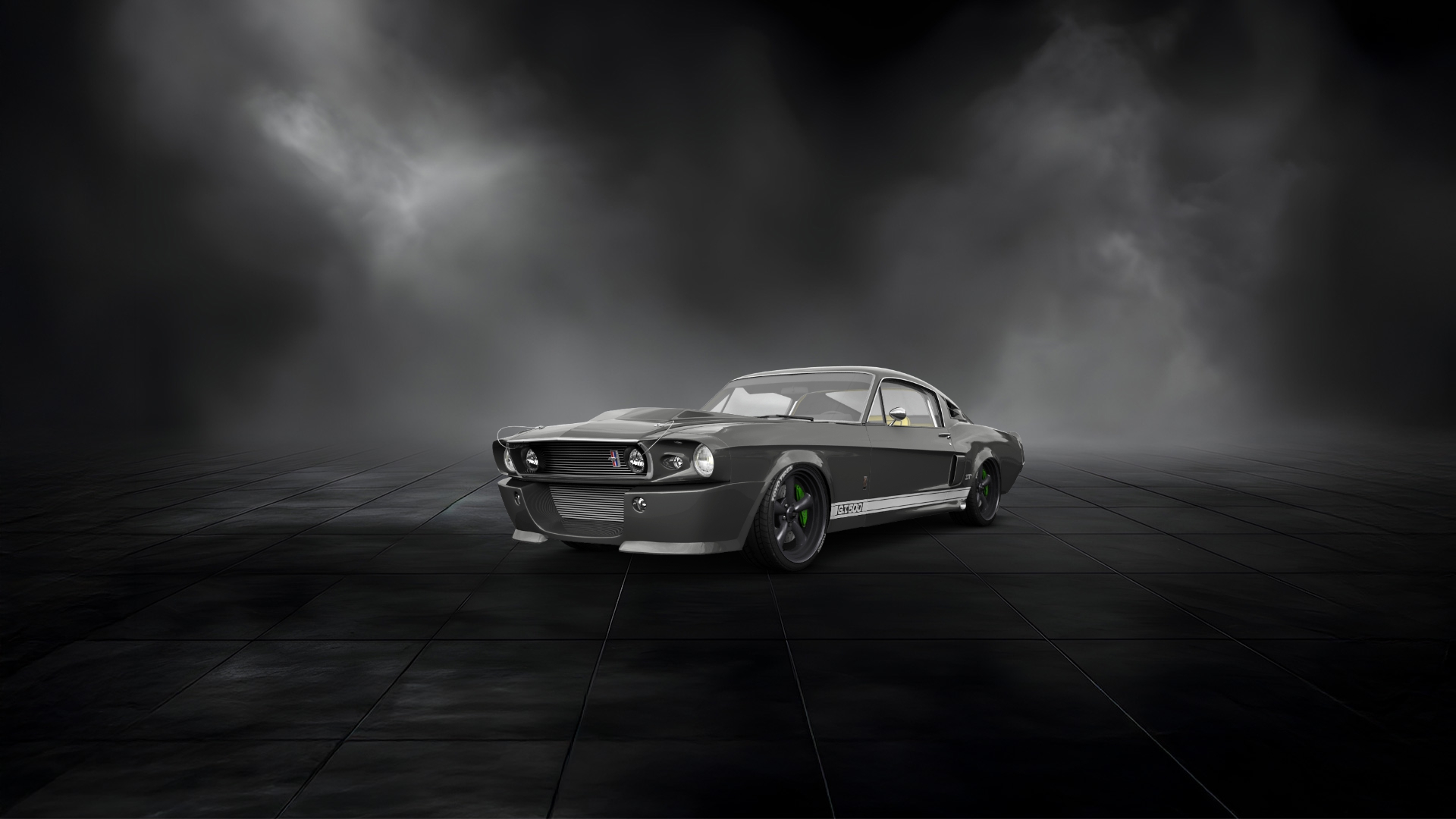Mustang GT500 2 Door Coupe 1968 tuning