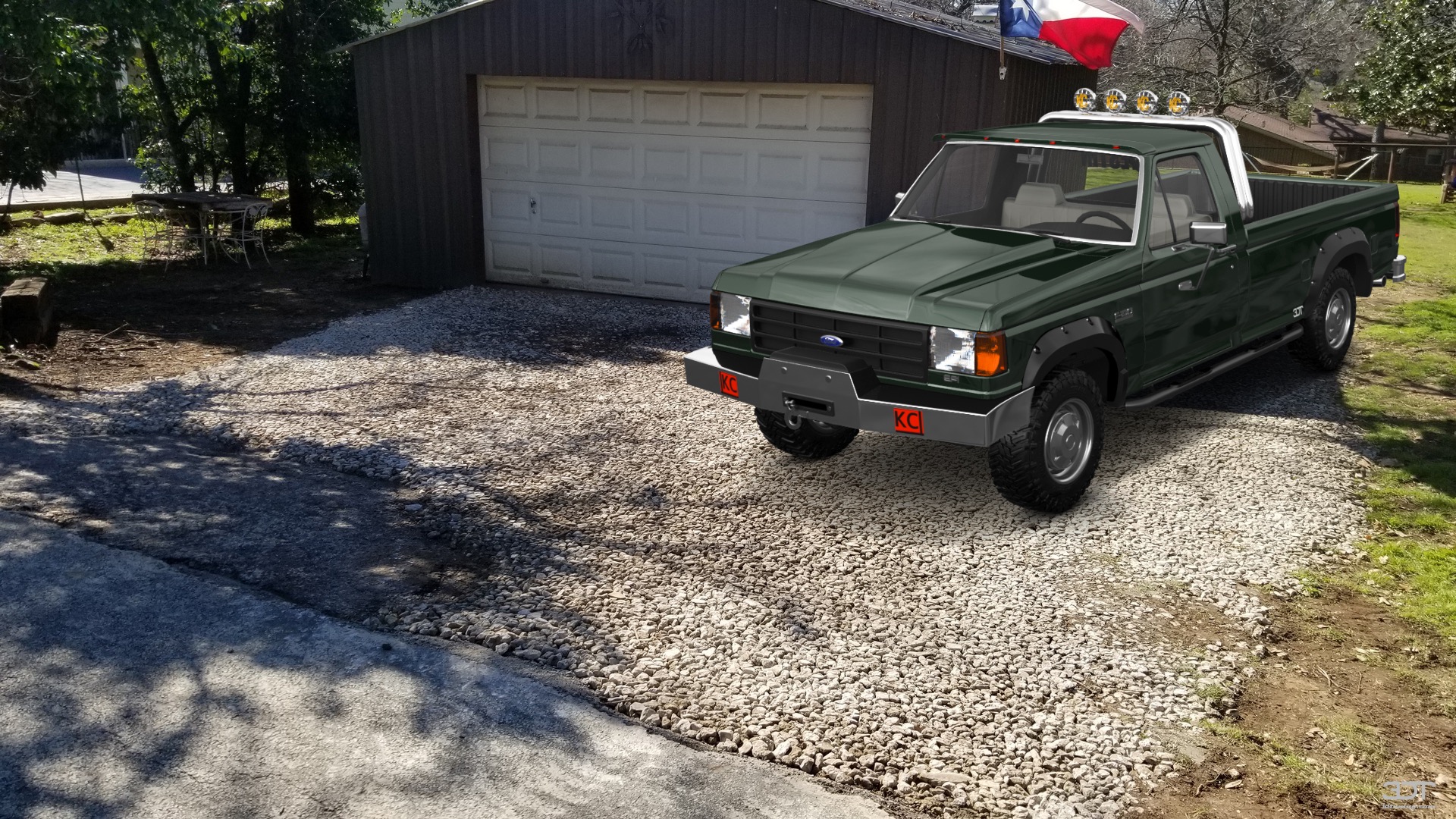 Ford F-150 2 Door pickup truck 1987