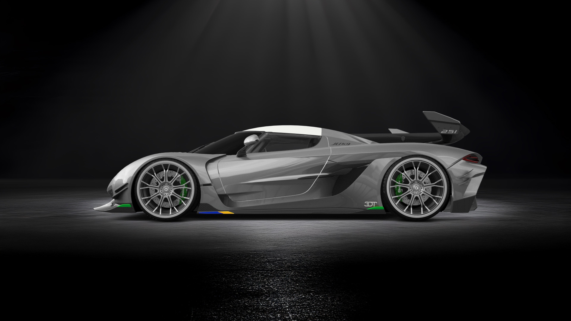 Koenigsegg Jesko 2 door targa top 2020 tuning