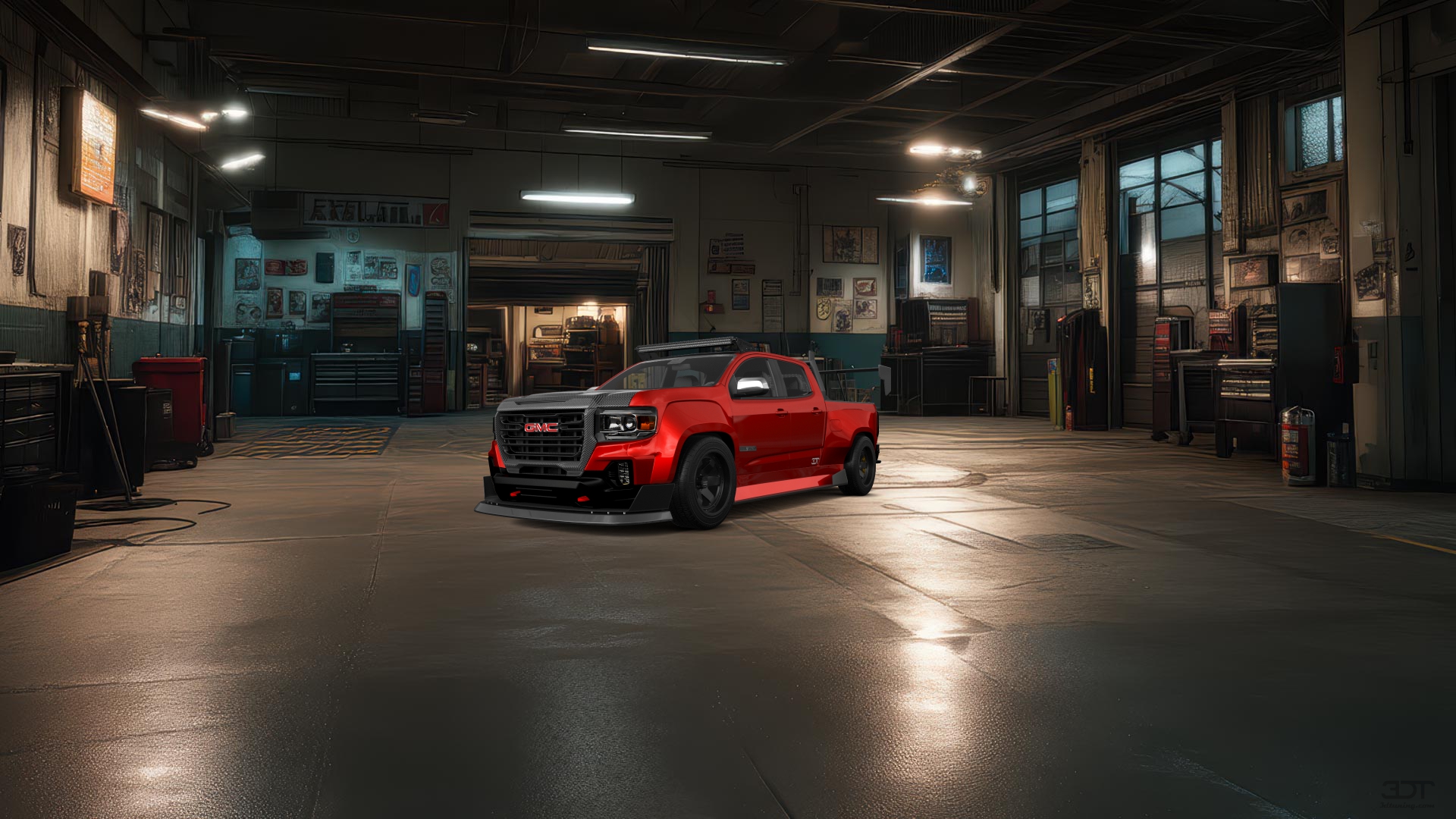 GMC Canyon Crew Cab 4 Door pickup truck 2021 tuning